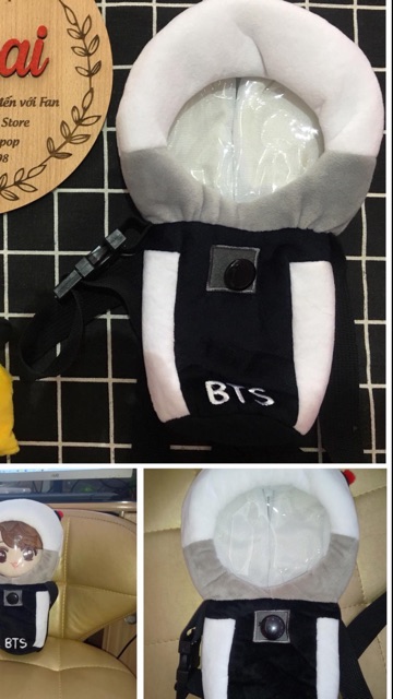 Outfit cho doll  Túi đựng Bomb - bộ quần áo doll BTS