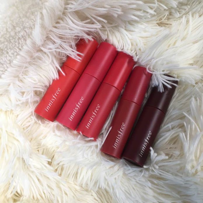 Son kem lì Innisfree Vivid Cotton Ink 4g