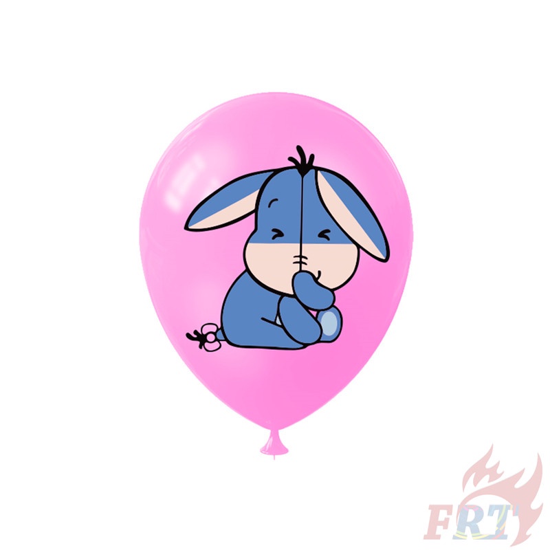 DISNEY ♦ Trang Trí Tiệc - Bong Bóng ♦ 1 Bong Bóng Latex 12inch Hình Winnie the Pooh Series 02 Trang Trí Tiệc Sinh Nhật