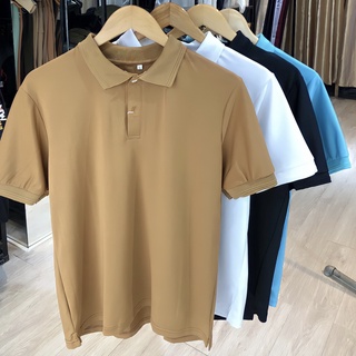 Áo Thun Polo Nam BASIC Vải Cotton Cá Sấu Cao Cấp Basic Đẹp Tay Ngắn Có Cổ Màu Trắng Đen Đỏ Xanh Navy Trơn Họa Tiết