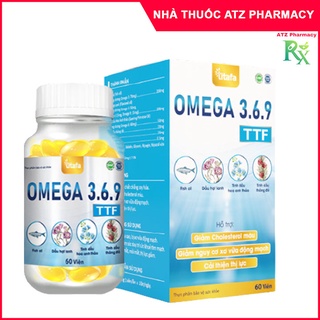 Viên uống OMEGA 3.6.9 TTF - Hỗ trợ thị lực, giảm khô mắt (60 viên) - ATZ