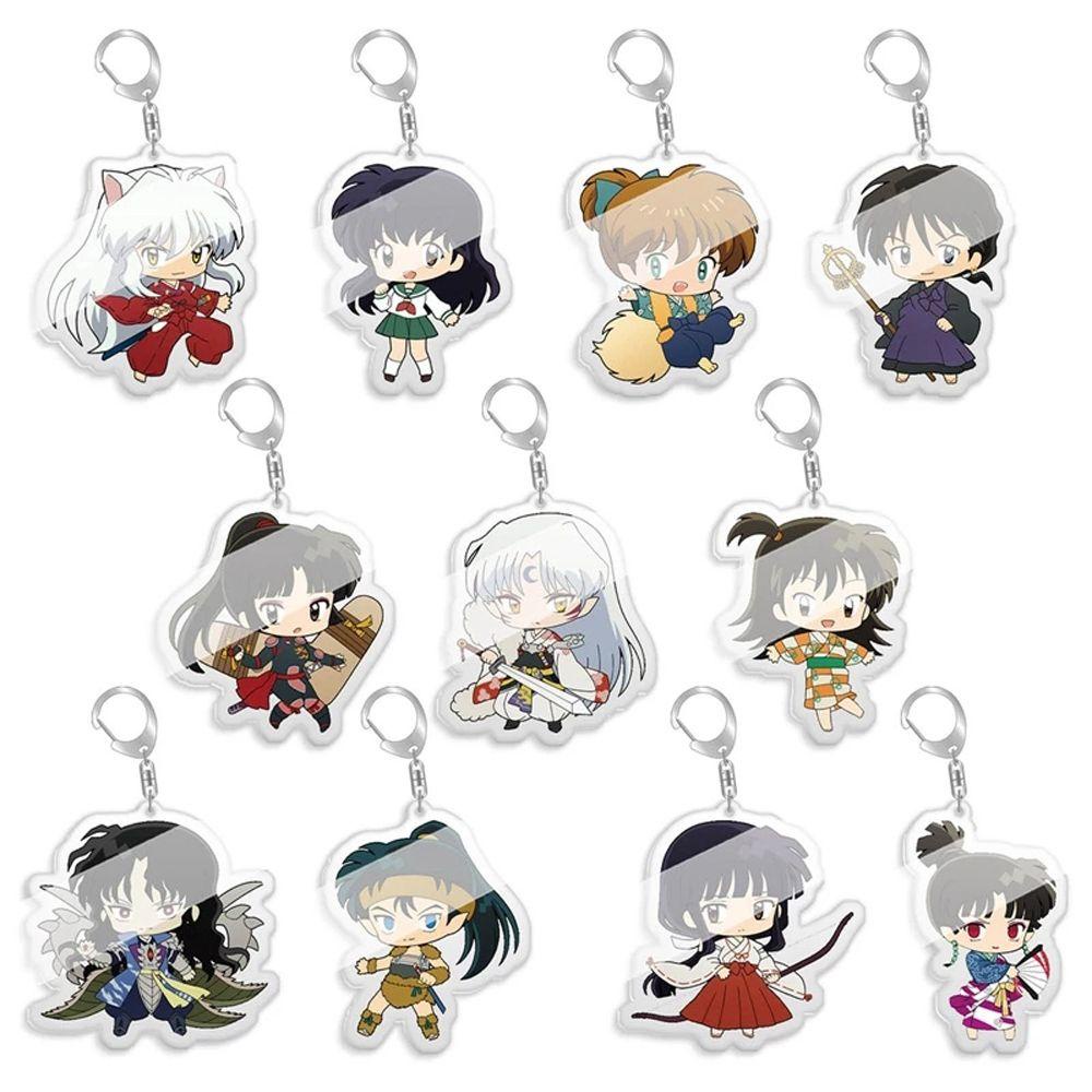 Móc Chìa Khóa Bằng Acrylic Hình Nhân Vật Hoạt Hình Inuyasha