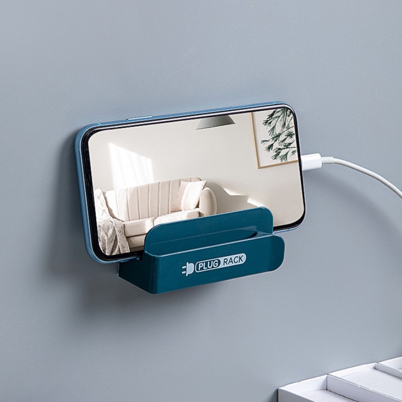 Giá Đỡ Dây Cáp Sạc Gắn Tường Tự Dính Tiện Dụng