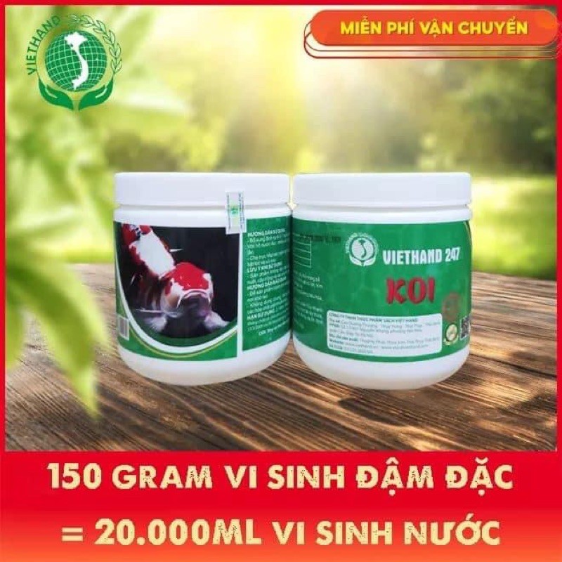 Vi sinh gốc đậm đặc cho hồ cá cảnh - hồ koi.