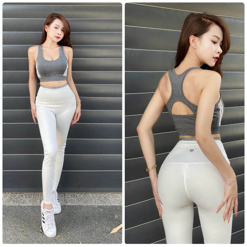 [Có sẵn] Quần Legging Dài Tập Gym Cạp Cao Nữ F21 Siêu Xinh - Yoga An Viên