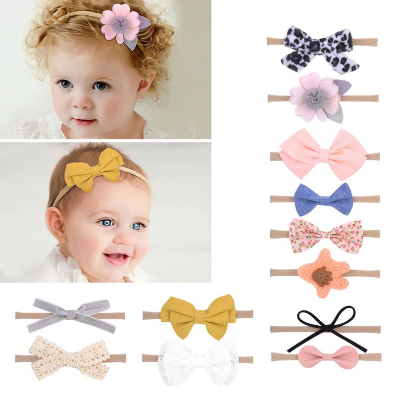 Băng Đô Hoa Thời Trang Cho Bé Gái