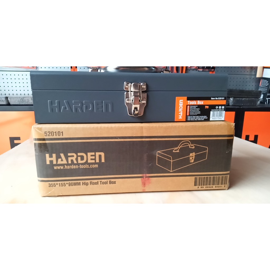 Hộp đựng dụng cụ đựng đồ nghề cao cấp chất liệu thép không rỉ Harden 520101