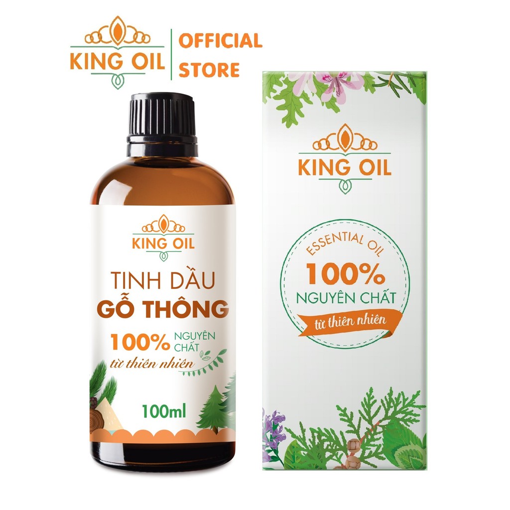 [Mã LIFE20KALL giảm 10% đơn 50K] Tinh dầu gỗ thông nguyên chất từ thiên nhiên - KingOil