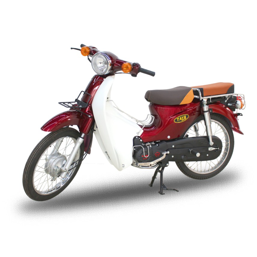 Baga inox xe Cub 81 50cc 2015-2021 cub Taya Lifan học sinh, Việt Thái