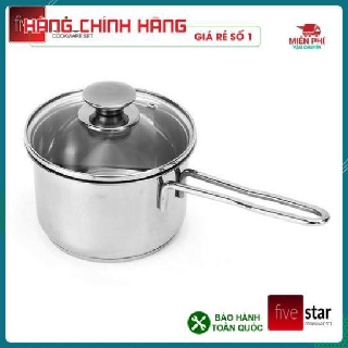 Nồi quấy bột inox 3 đáy 14 cm Fivestar Q14-3DG, quánh bột, nồi nấu bột fivestar, chống dính tuyệt đối.
