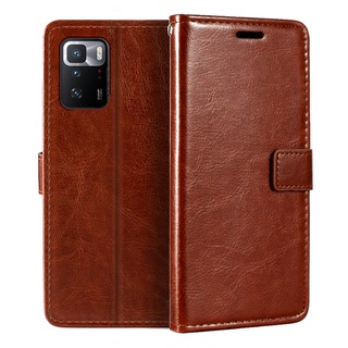 Ốp bao da điện thoại pu dạng ví nắp lật nam châm có ngăn đựng thẻ cho xiaomi redmi note 10 pro redmi note 10 pro 5g