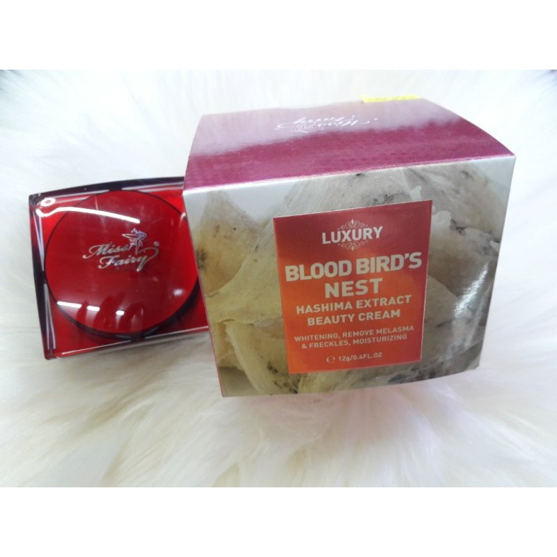 Kem dưỡng trắng da tinh chất huyết yến và tuyết giáp Miss Fairy 15g