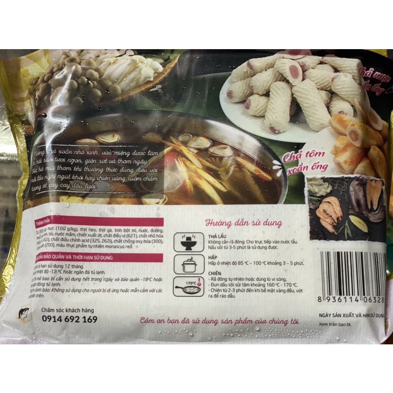 Mực Xoắn Ống Lacusina 500g | BigBuy360 - bigbuy360.vn