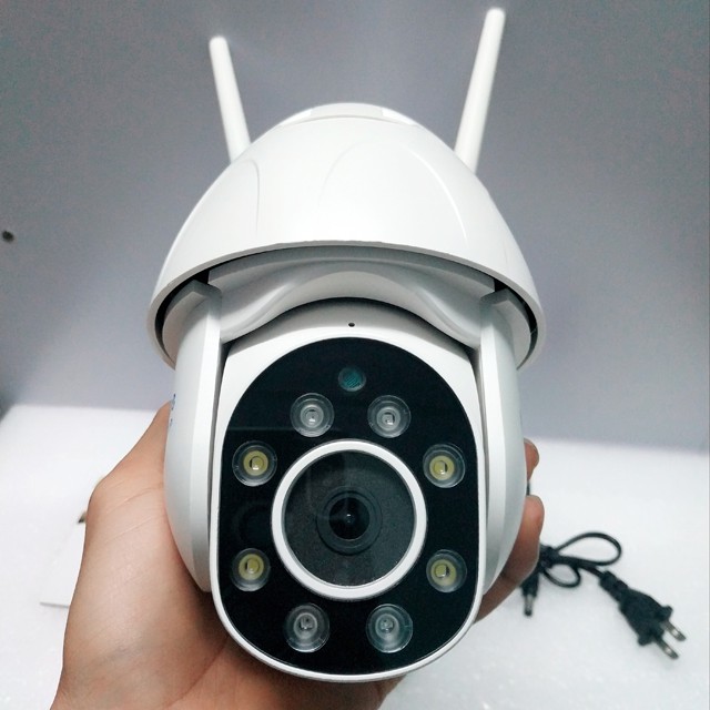 [Tặng thẻ nhớ 128GB] Camera Wifi PTZ QUAY 360 YooSee 2 râu 8 led ngoài trời có mầu ban đêm 2.0Mpx Full HD | BigBuy360 - bigbuy360.vn