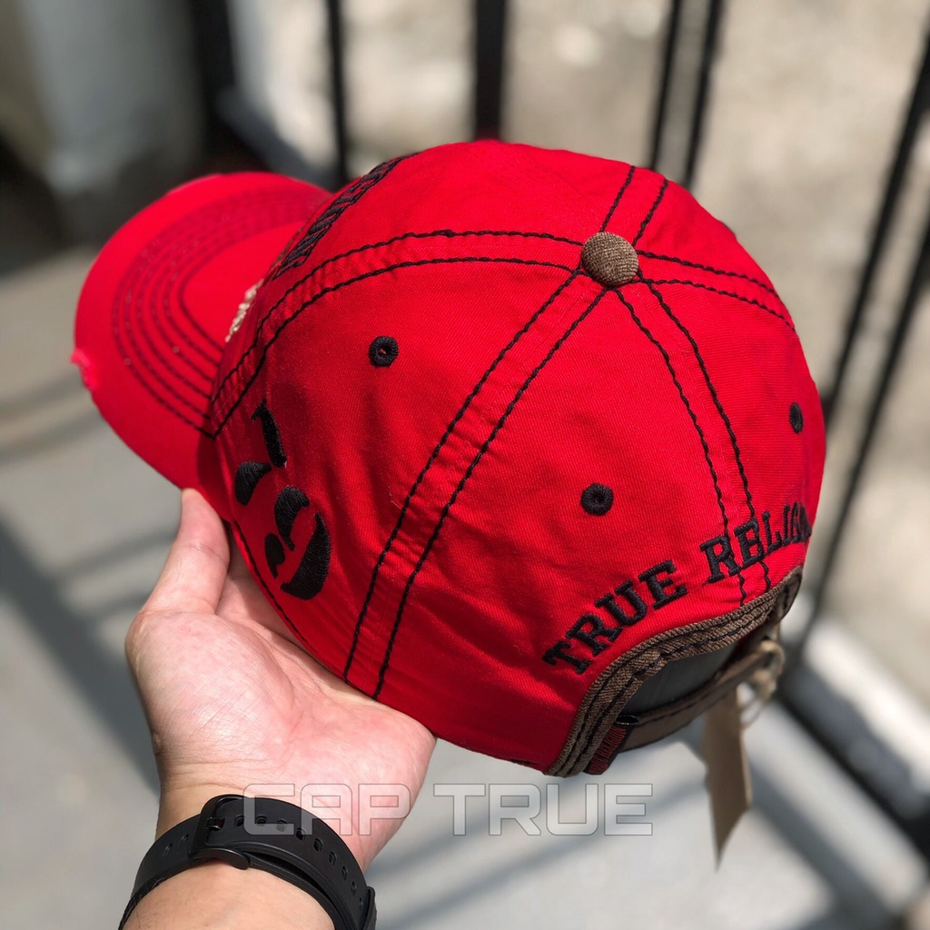 ]Mũ Lưỡi Trai Thời Trang  Nam Nữ - Nón Ông Địa TRUE RELIGION Địa 79 U