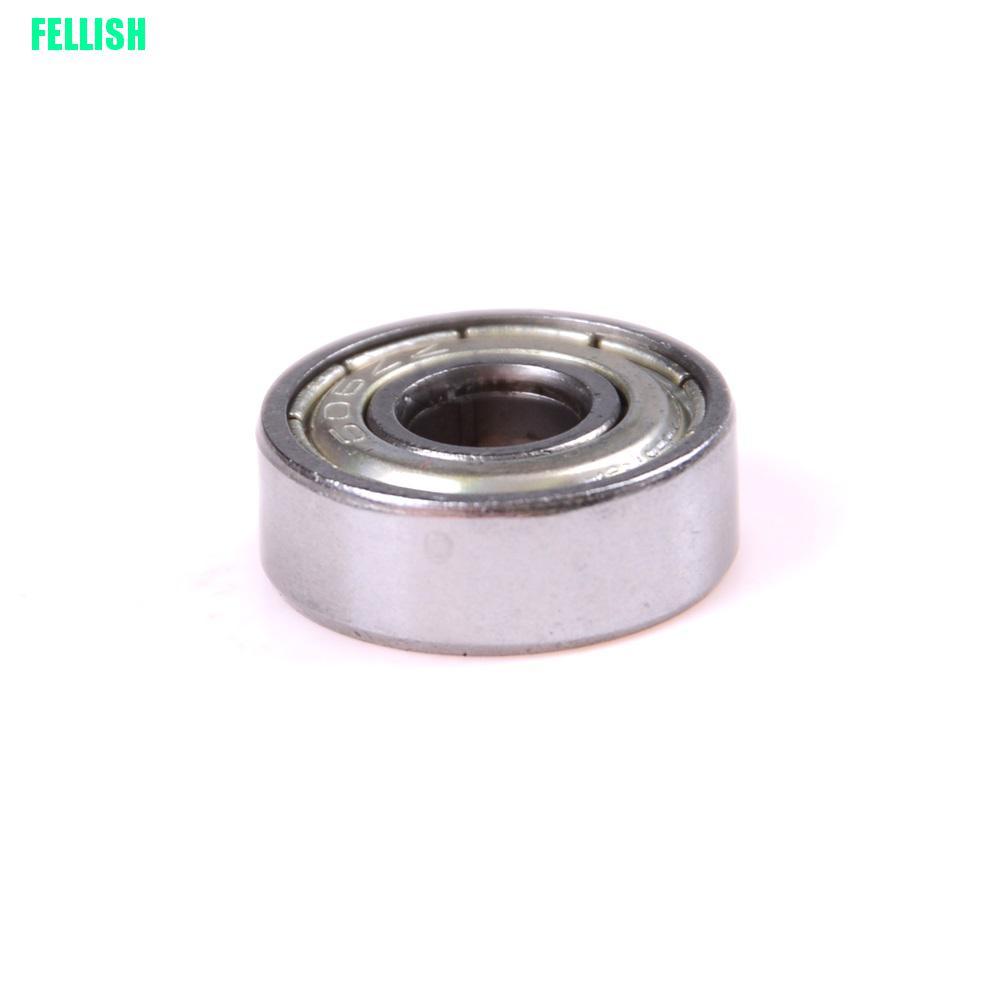 Set 10 vòng bi bằng kim loại 606zz 6x17 X 6 mm đa dụng