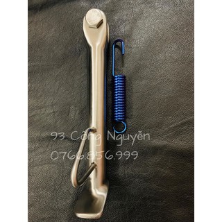 chân chống inox nhiều dòng xe luôn lò xo titan