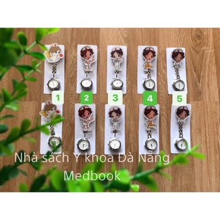 Đồng Hồ Kẹp Ve Áo, Nhỏ Gọn, Bỏ Túi cho Điều Dưỡng, Bác Sĩ, Y Tá - mẫu mã đa dạng