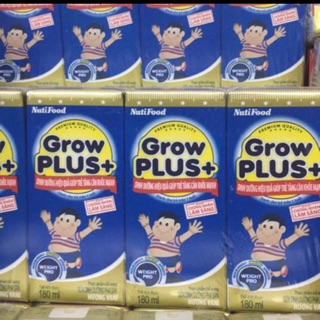 Sữa bột pha sẵn Growplus xanh 180ml