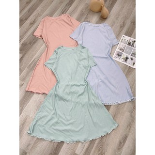 [FREESHIP] ĐẦM THUN PASTEL - MÈO INDA HOUSE