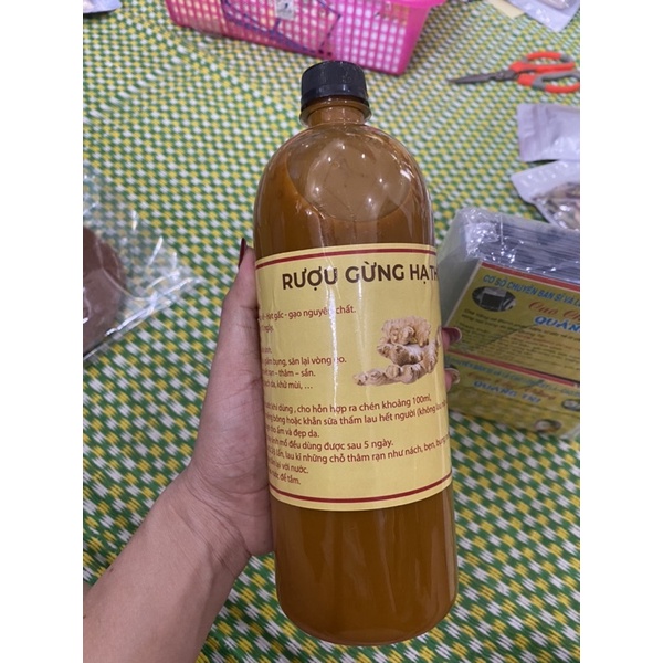 Combo rượu gừng hạ thổ và cao chè vằng cho mẹ sau sinh handmade