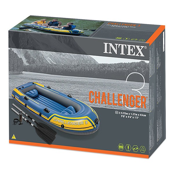 Thuyền bơm hơi Challenger 3 người INTEX 68370