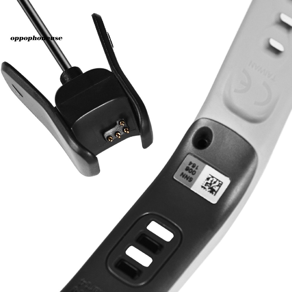 【OPHE】Cáp sạc USB 1m có kẹp dây chuyên dụng cho vòng tay thông minh Garmin Vivosmart 4