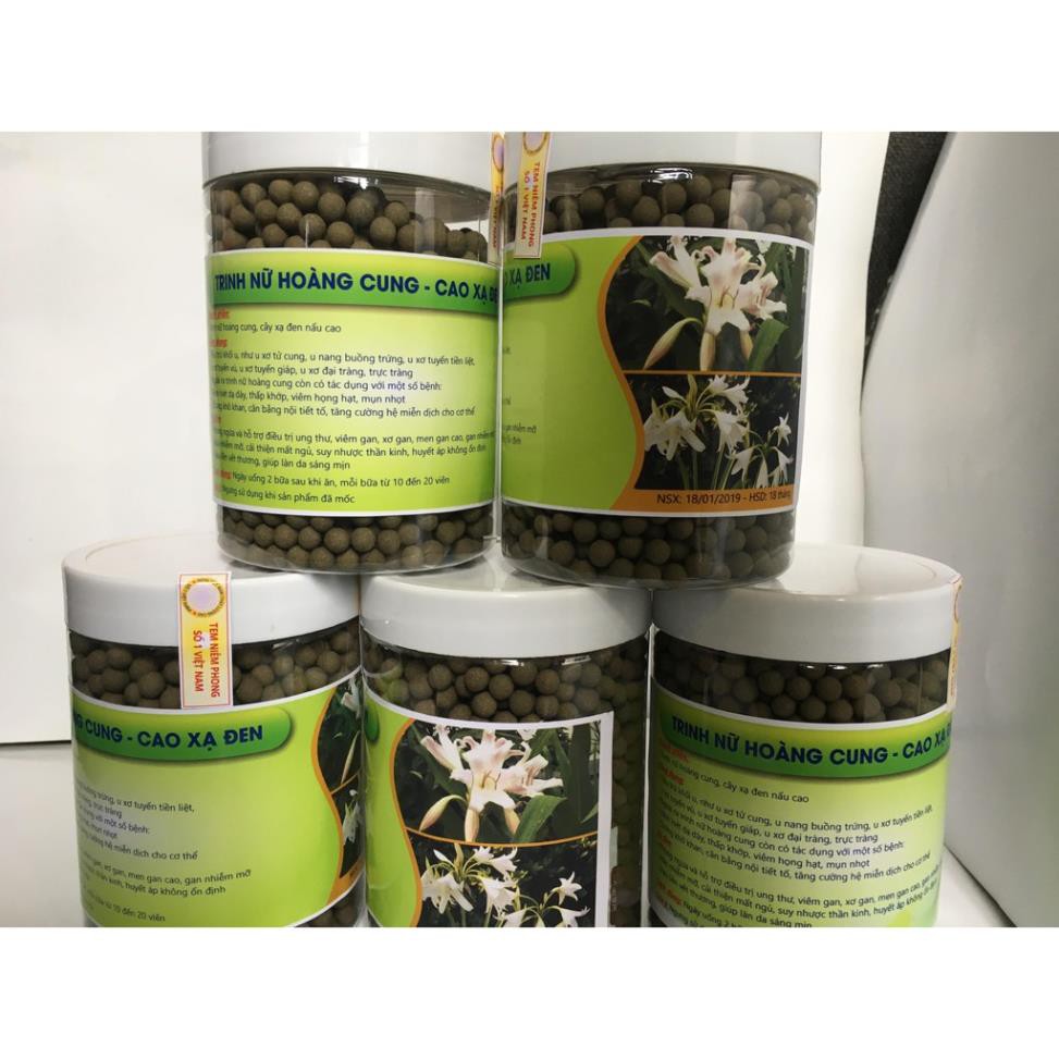 viên trinh nữ hoàng cung cao xạ đen ( hũ 500g) | BigBuy360 - bigbuy360.vn