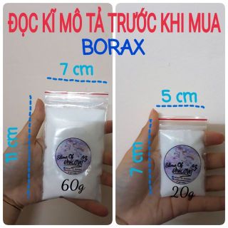 [SALE MẠNH] Borax (dùng để làm activator)