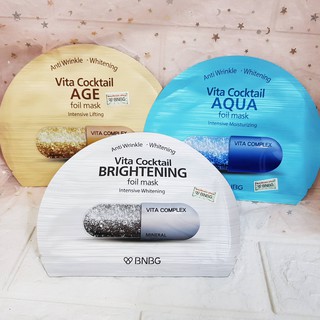 Mặt Nạ Dưỡng Da BNBG Vita Cocktail Foil Mask