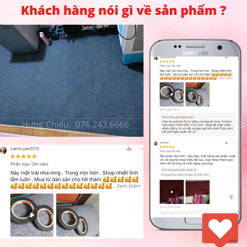 Thảm trải sàn phòng ngủ, thảm nỉ lót sàn trang trí phòng khách giá rẻ nhất dày 3mm