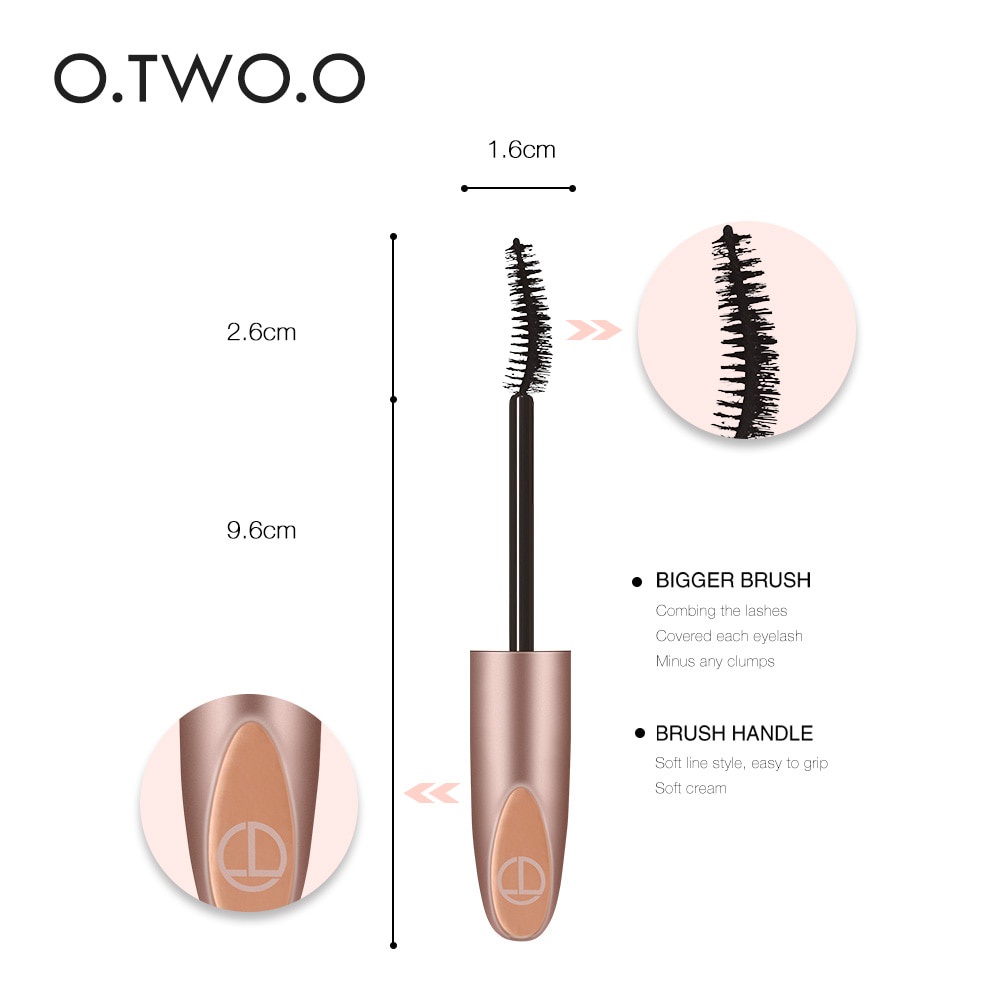 [Hàng mới về] Mascara O.TWO.O sợi tơ 3D làm dài và uốn mi lâu trôi không thấm nước | BigBuy360 - bigbuy360.vn