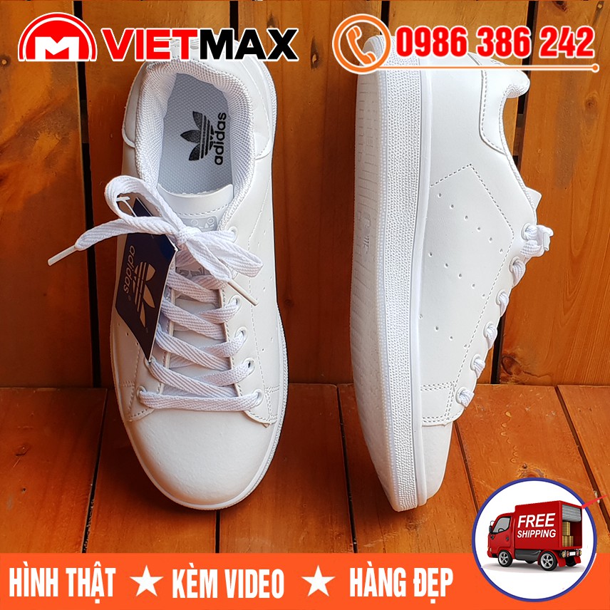 ⚡[FREE SHIP] Giày Thể Thao Stan Smith Gót Trắng Hàng Việt Nam