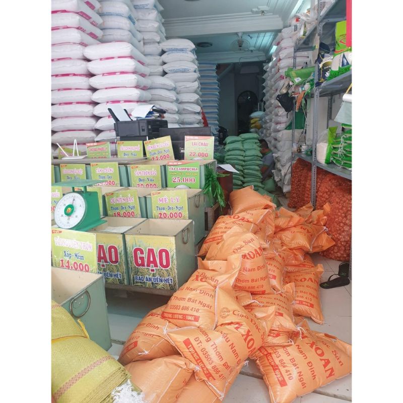 Gạo  Thơm Lài Dẻo Mềm cơm(Túi 1kg).