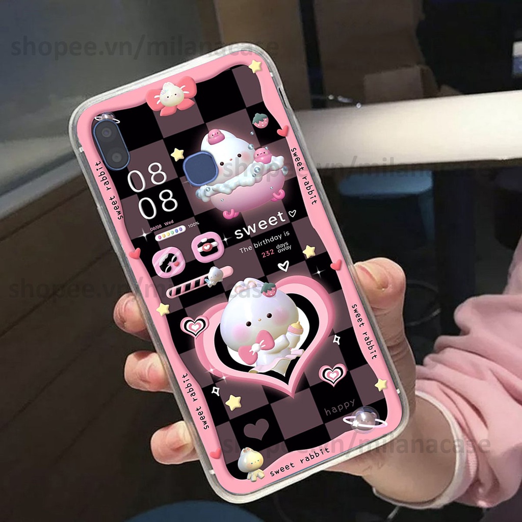 Ốp Vsmart Joy 1 / Joy 1 Plus / Joy1+ hình đồng hồ icon gấu mèo cute cực dễ thương ngộ nghĩnh