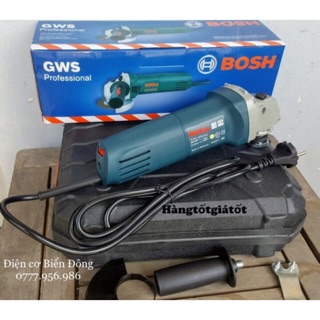 Máy mài TẶNG ĐĨA MÀI Máy mài BOSH GWS 6-100 điều tốc mài cắt sắt, tường, gỗ, tôn ,đánh bóng inox