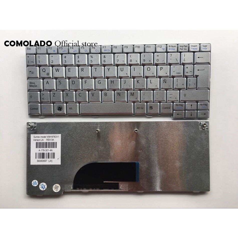 Bàn phím laptop SONY VPC-M MÀU ĐEN - MÀU BẠC