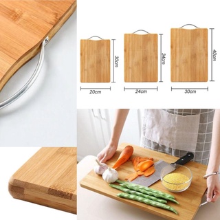 Thớt Gỗ Cao Cấp BAMBOO Thớt Gỗ Thịt Tròn