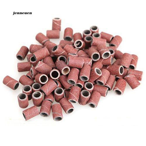 [Hàng mới về] Set 50 bánh xe nhám hỗ trợ làm móng chuyên dụng