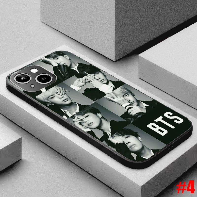 Ốp lưng TPU mềm For iPhone X 6 6s 6Plus 6s Plus 7 7Plus 8 8Plus 5 5s SE BTS hoa văn