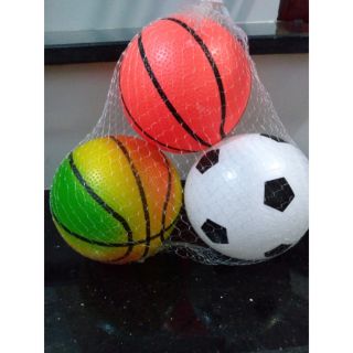 Combo 3 bóng nhựa mềm an toàn cho trẻ em