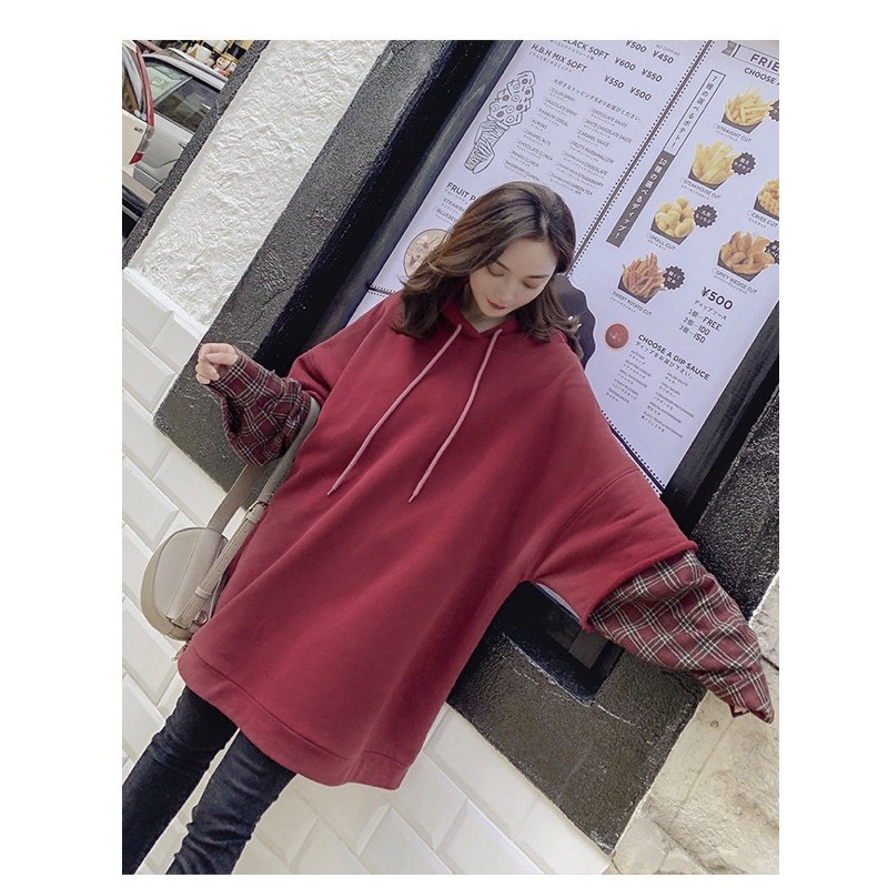 Váy nỉ Ullzang sơ mi / mina’s house