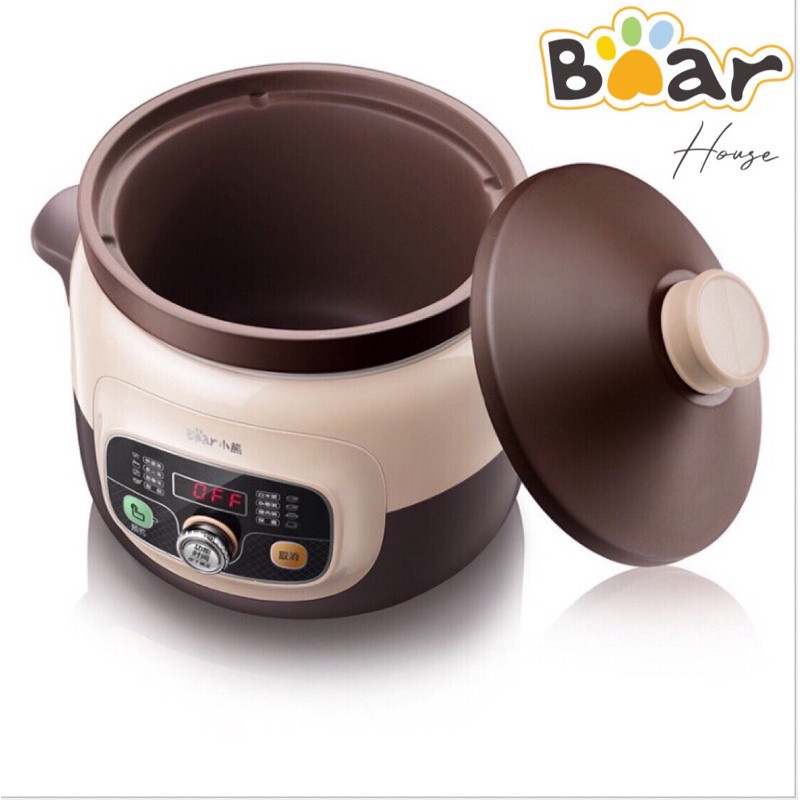 NỒI HẦM ĐA NĂNG BEAR D40B1 4L CHÍNH HÃNG TỬ SA TỰ NHIÊN