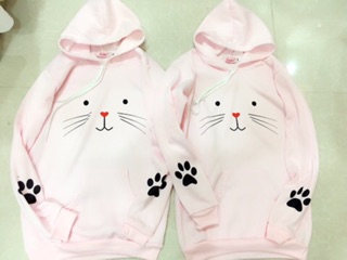 ÁO HOODIE MÈO CAO CẤP