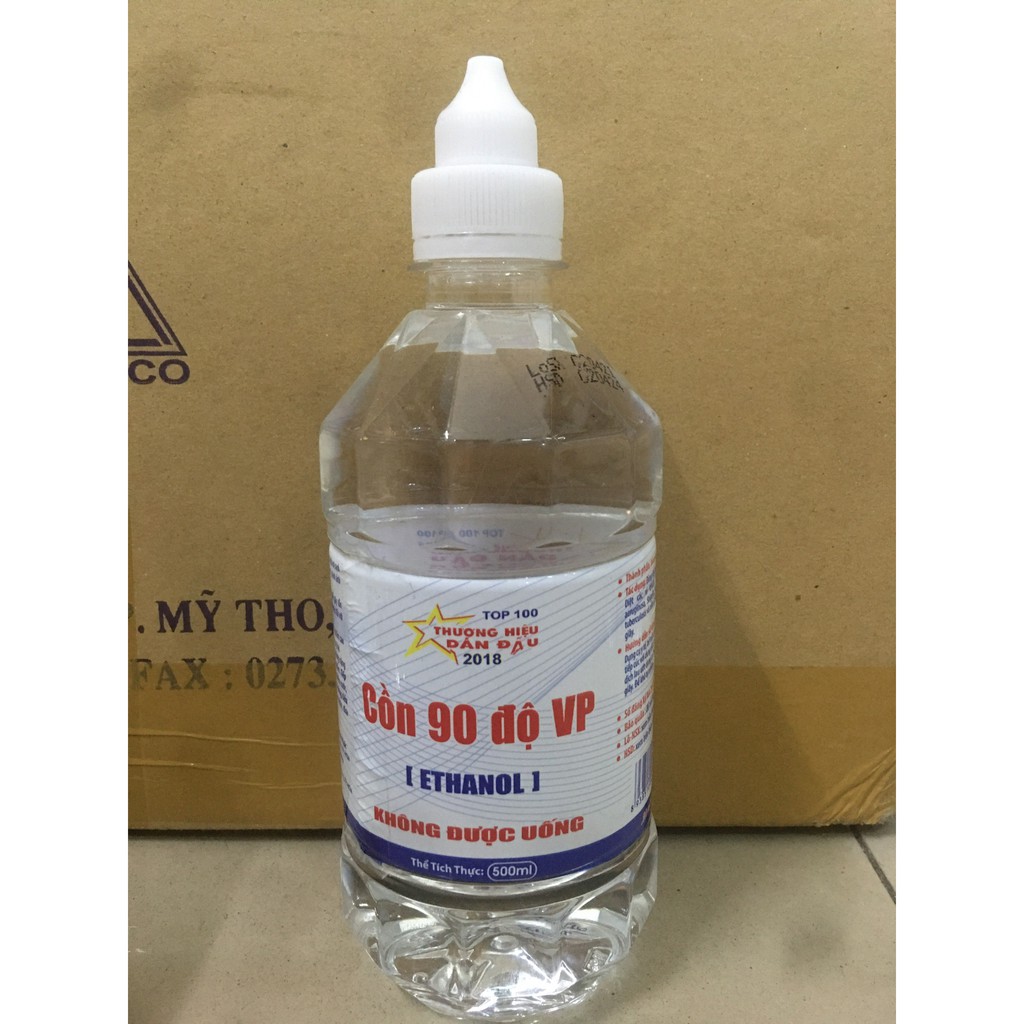 Cồn Y Tế 70 độ-90 độ Chai 500ml (VĨNH PHÚC)