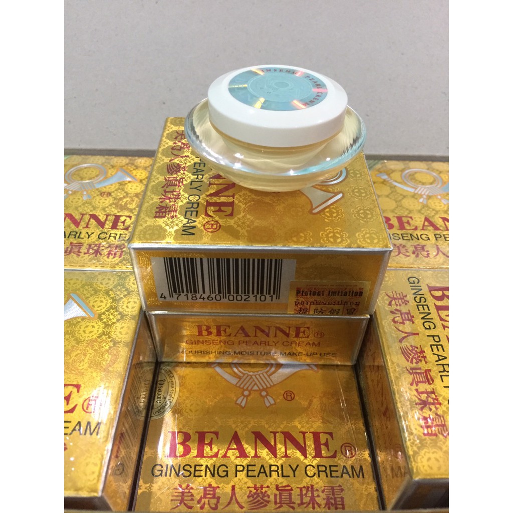 Kem cây kèn vàng ngọc trai Beanne Comecstic