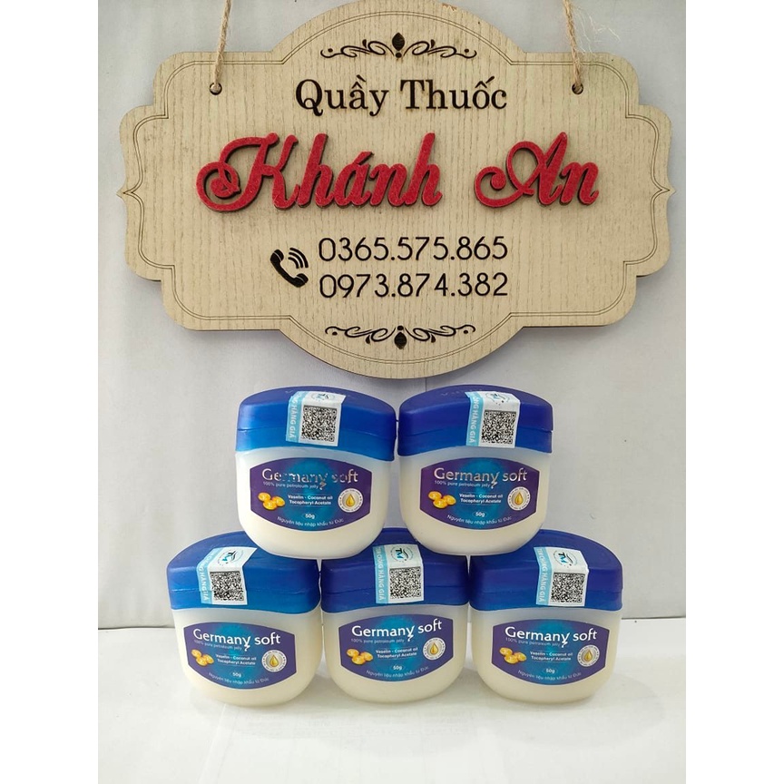Sáp Nẻ Vaselin GERMANY SOFT 50g