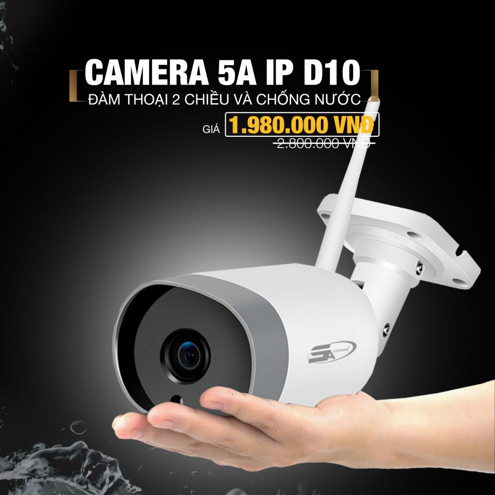 Camera 5ASYSTEMS outdoor D10