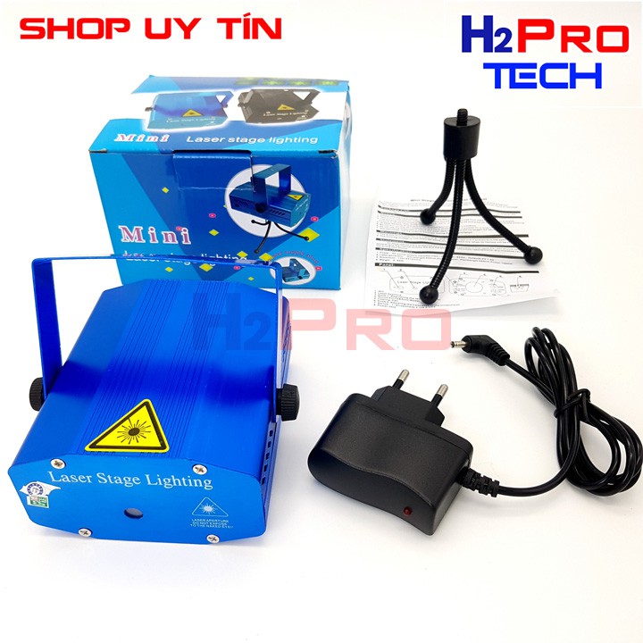 Máy đèn chiếu Mini Laser Stage Lighting nháy theo nhạc, Trang Trí Phòng Hát