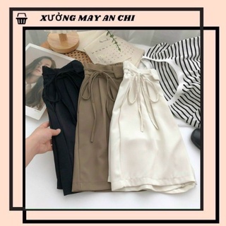 Quần short nữ thắt dây nơ siêu hot chất ruby